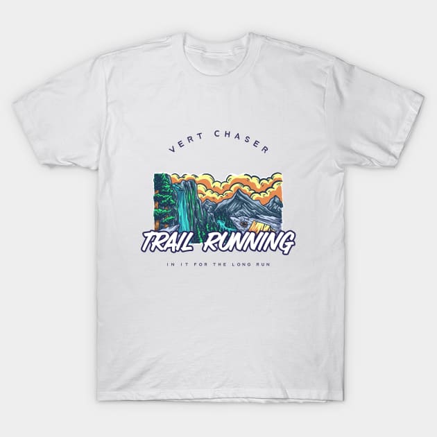 Trail Running T-Shirt | Funny Running T-Shirt | Trail runner gifts T-Shirt by The Panda Designs Shop